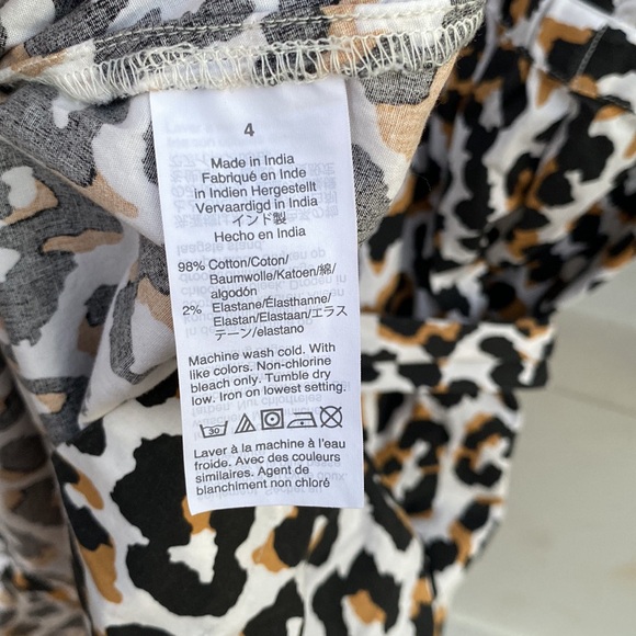 J Crew cheetah print midi dress - Picture 5 of 7